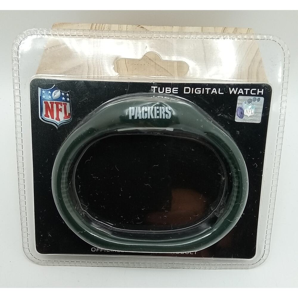 Green Bay Packers NFL Digital Tube Watch